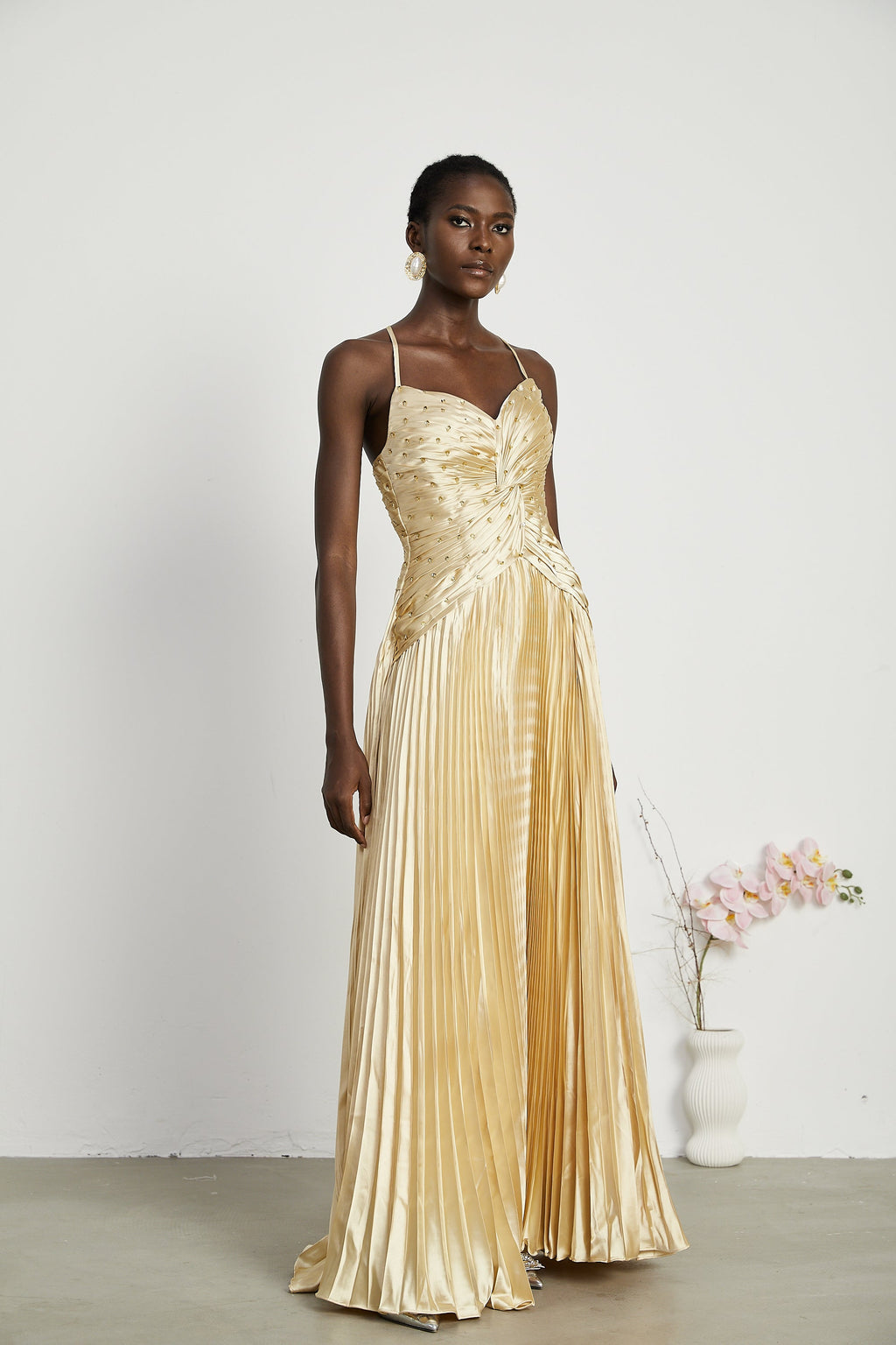 Eline Pilili Maxi Elbise ®