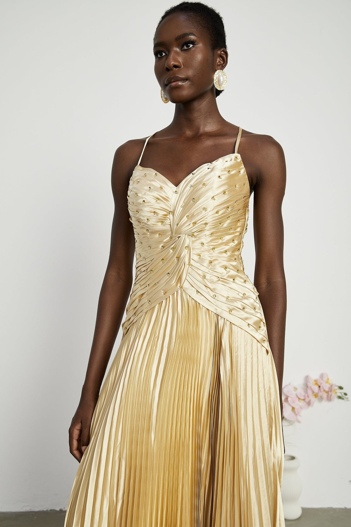 Eline Pilili Maxi Elbise ®