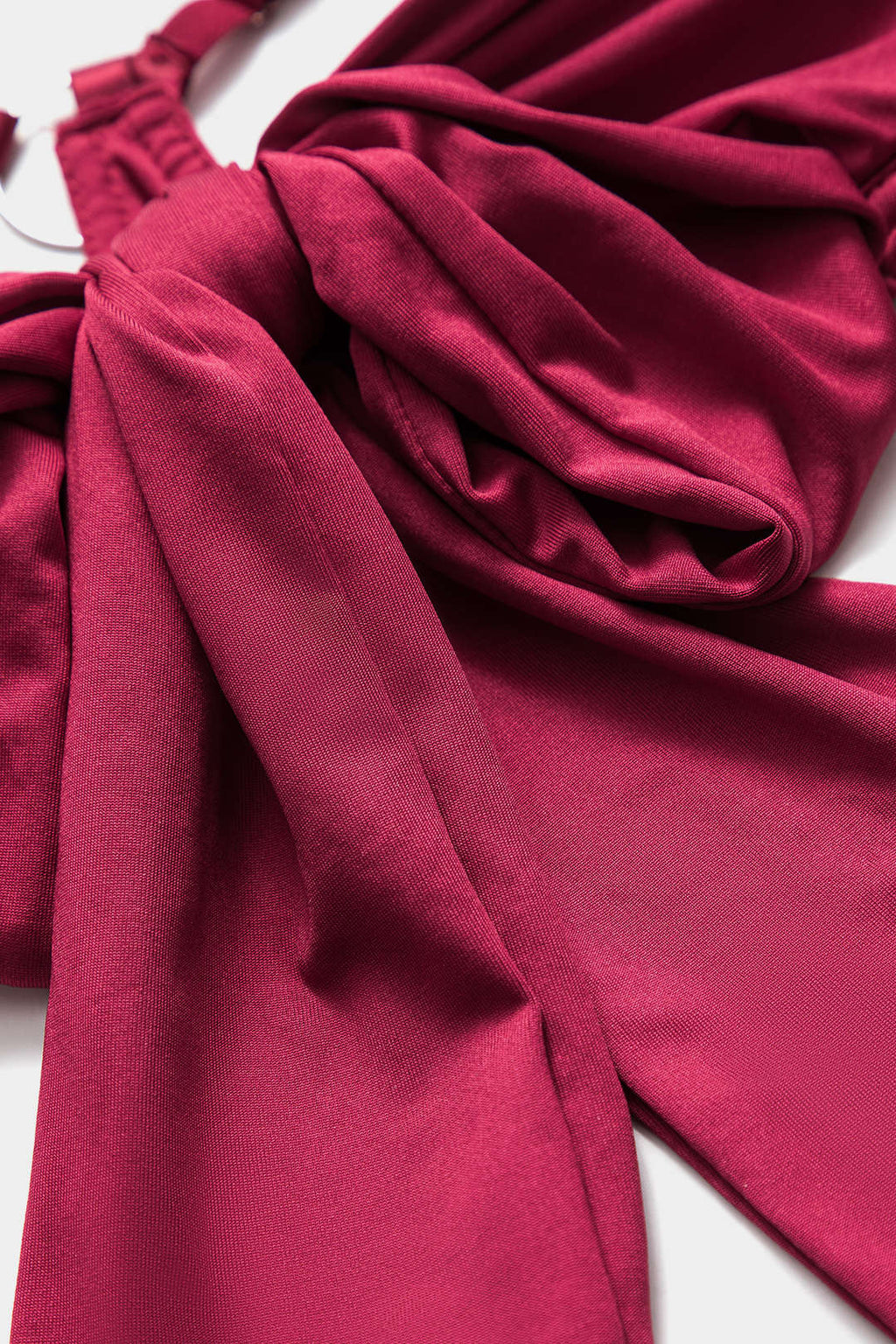 Choker Bağlama Öndeki Kesik Detaylı Lingerie Garter Seti ve Eldiven
