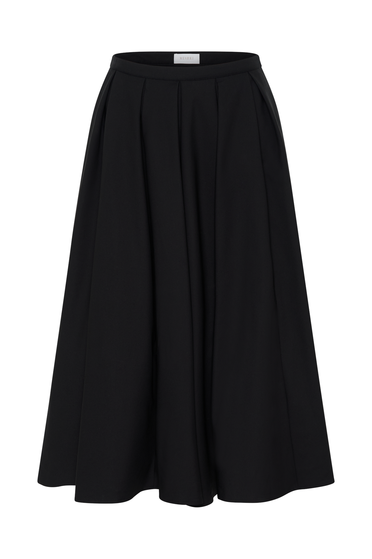 Clarence Keten A-Line Maxi Etek - Siyah
