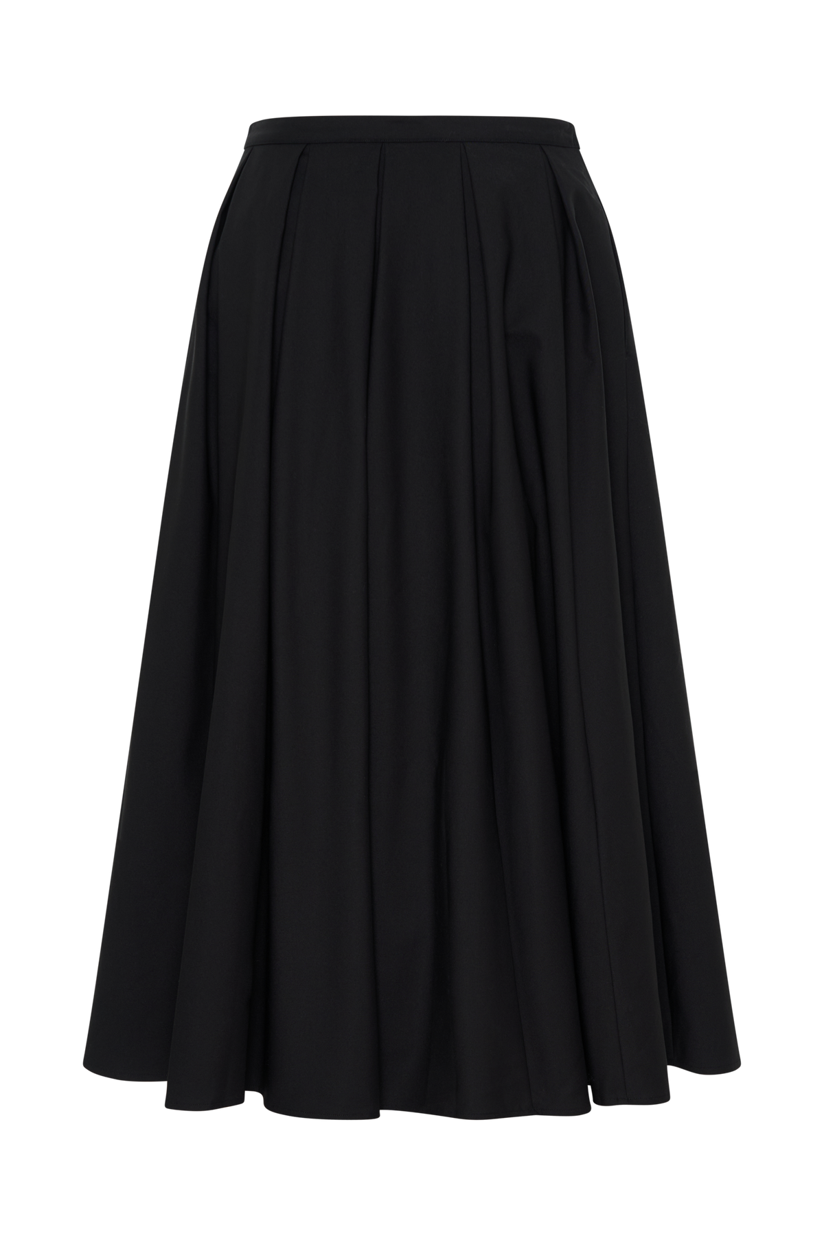 Clarence Keten A-Line Maxi Etek - Siyah