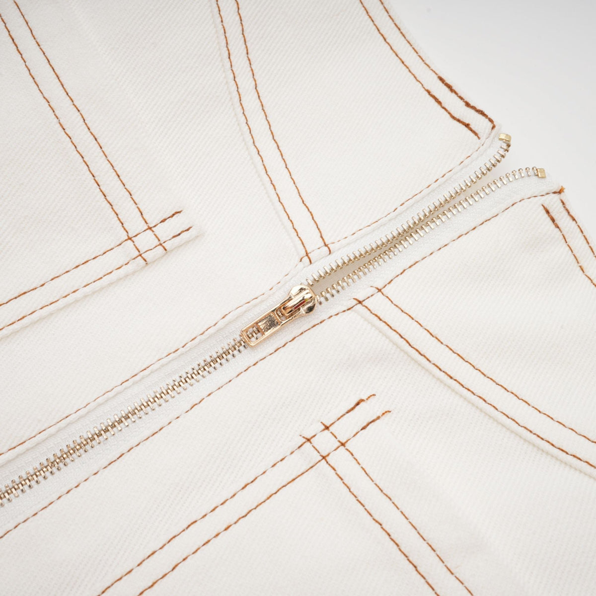 Brielle Denim Üst Ve Etek Eşleştirme Seti