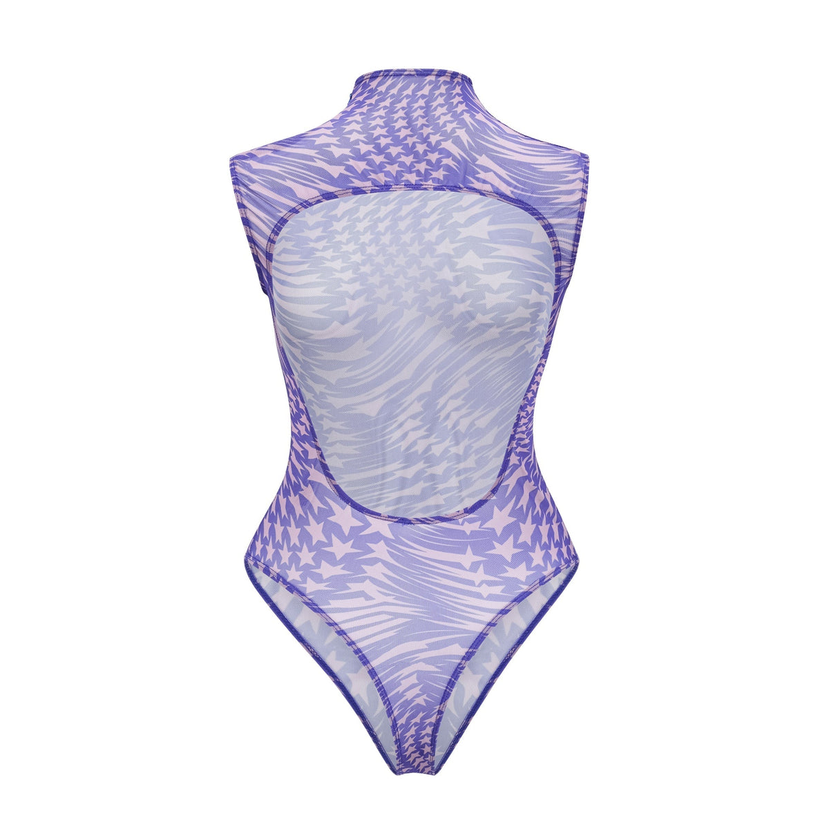 Lucienne Yıldız Desenli File Body