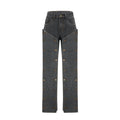 Delphine Snap-Off Mif-Bel Bootcu Jean Pantolon