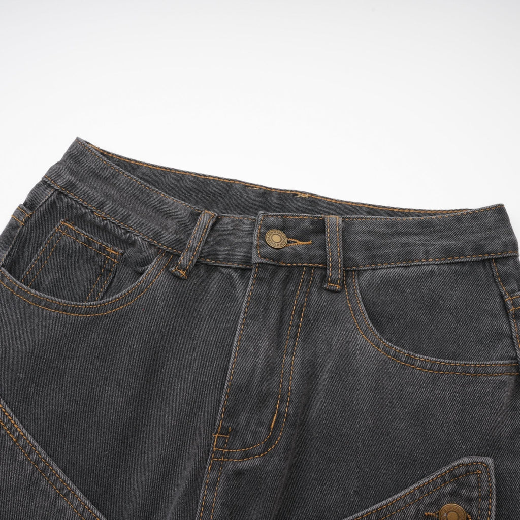 Delphine Snap-Off Mif-Bel Bootcu Jean Pantolon