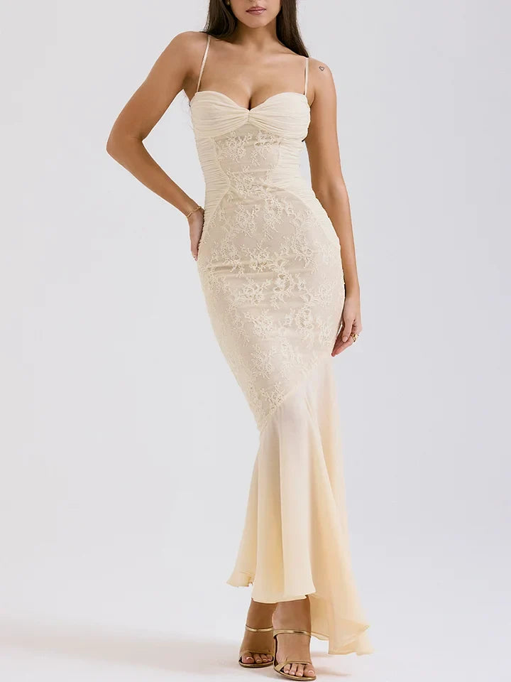 Denizkızı Bodycon Maksi Elbise