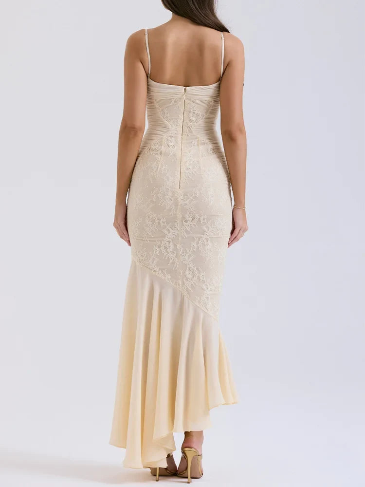 Denizkızı Bodycon Maksi Elbise