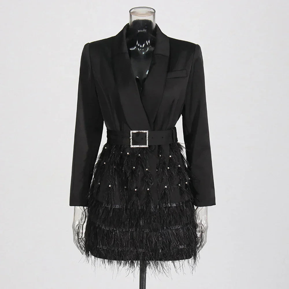 Delicia Blazer Mini Elbise