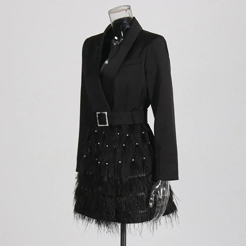 Delicia Blazer Mini Elbise