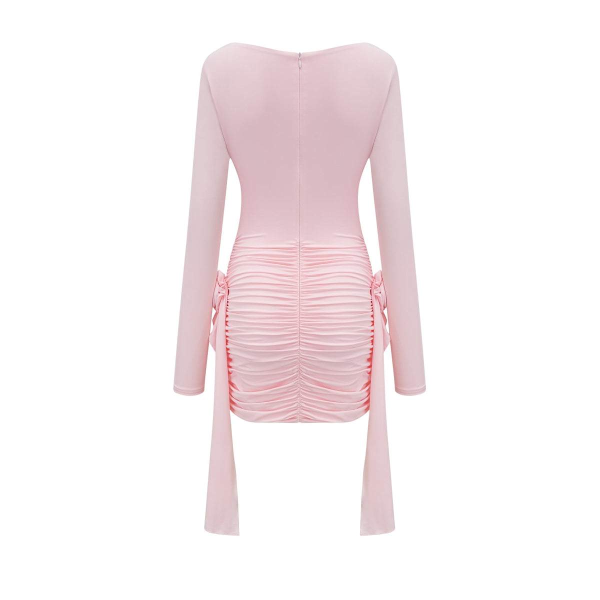 Chloé Pembe Uzun Kollu Çiçekli Elbise