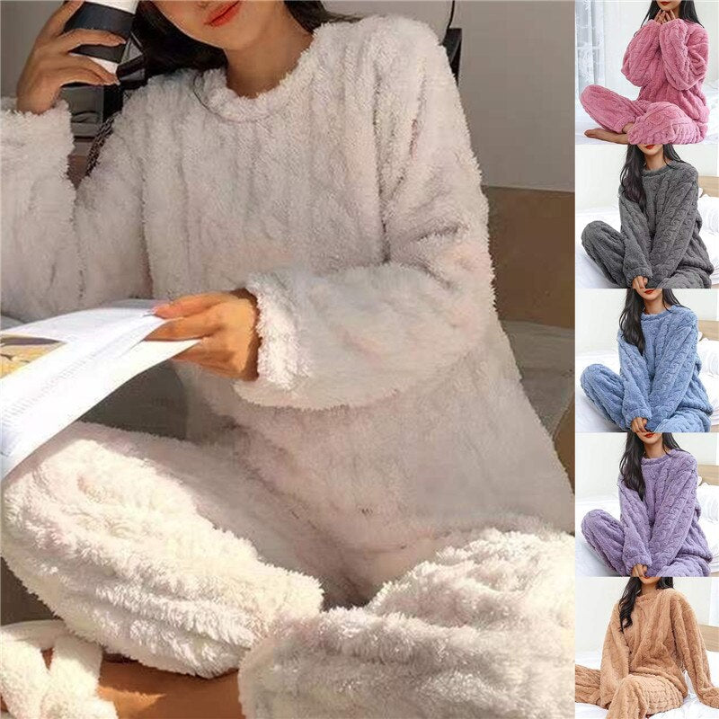 Emma Yumuşak Polar Pijama Takımı