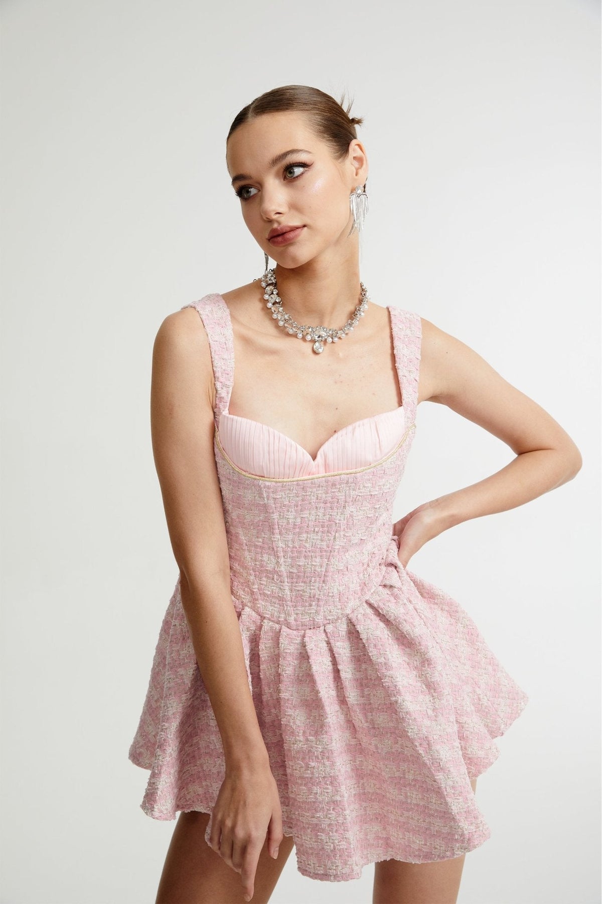 Amalthea Örgü Mini Elbise