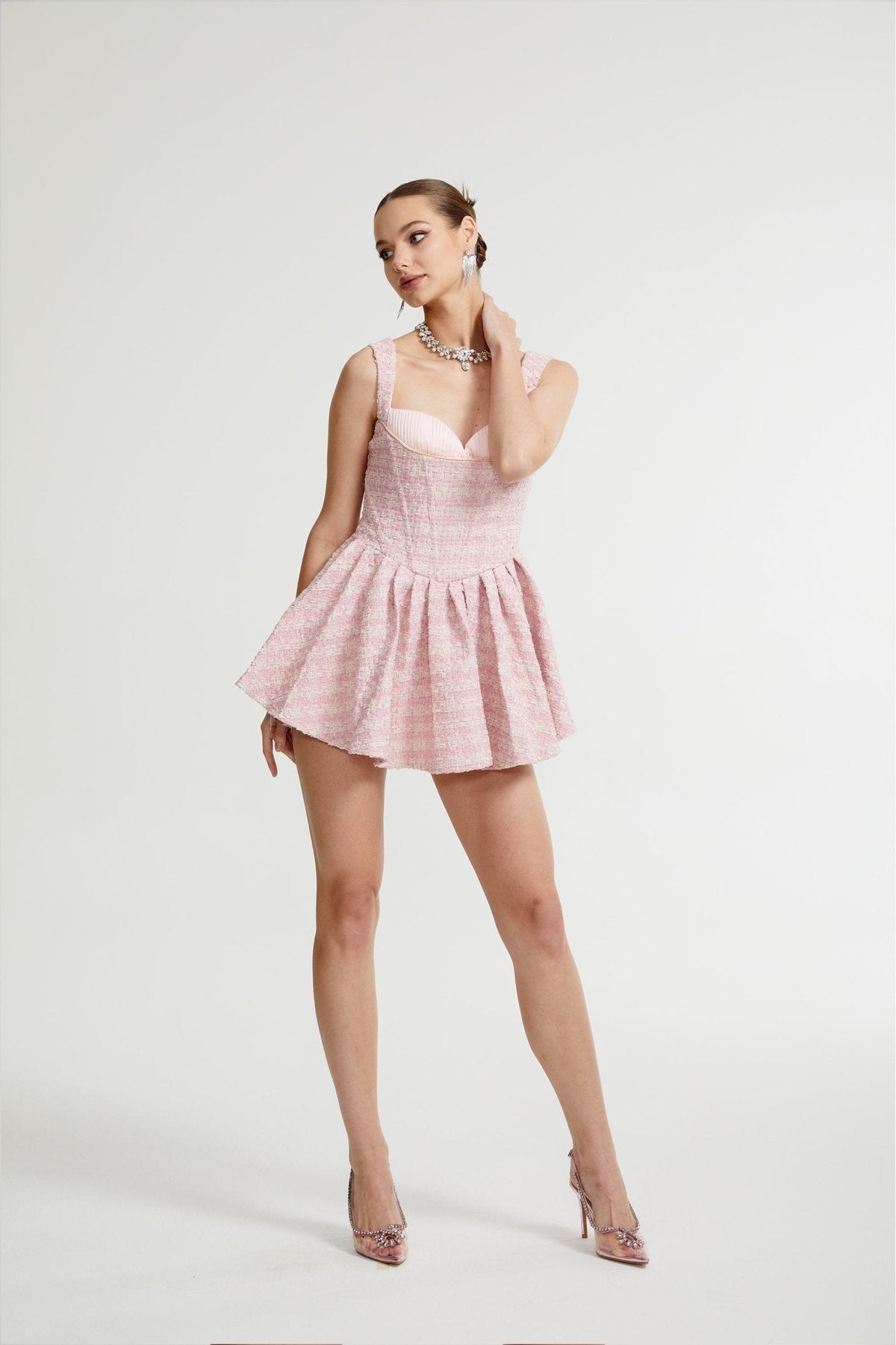 Amalthea Örgü Mini Elbise