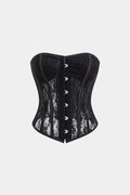 Lace Büstiyer Bağcıklı Korse Top